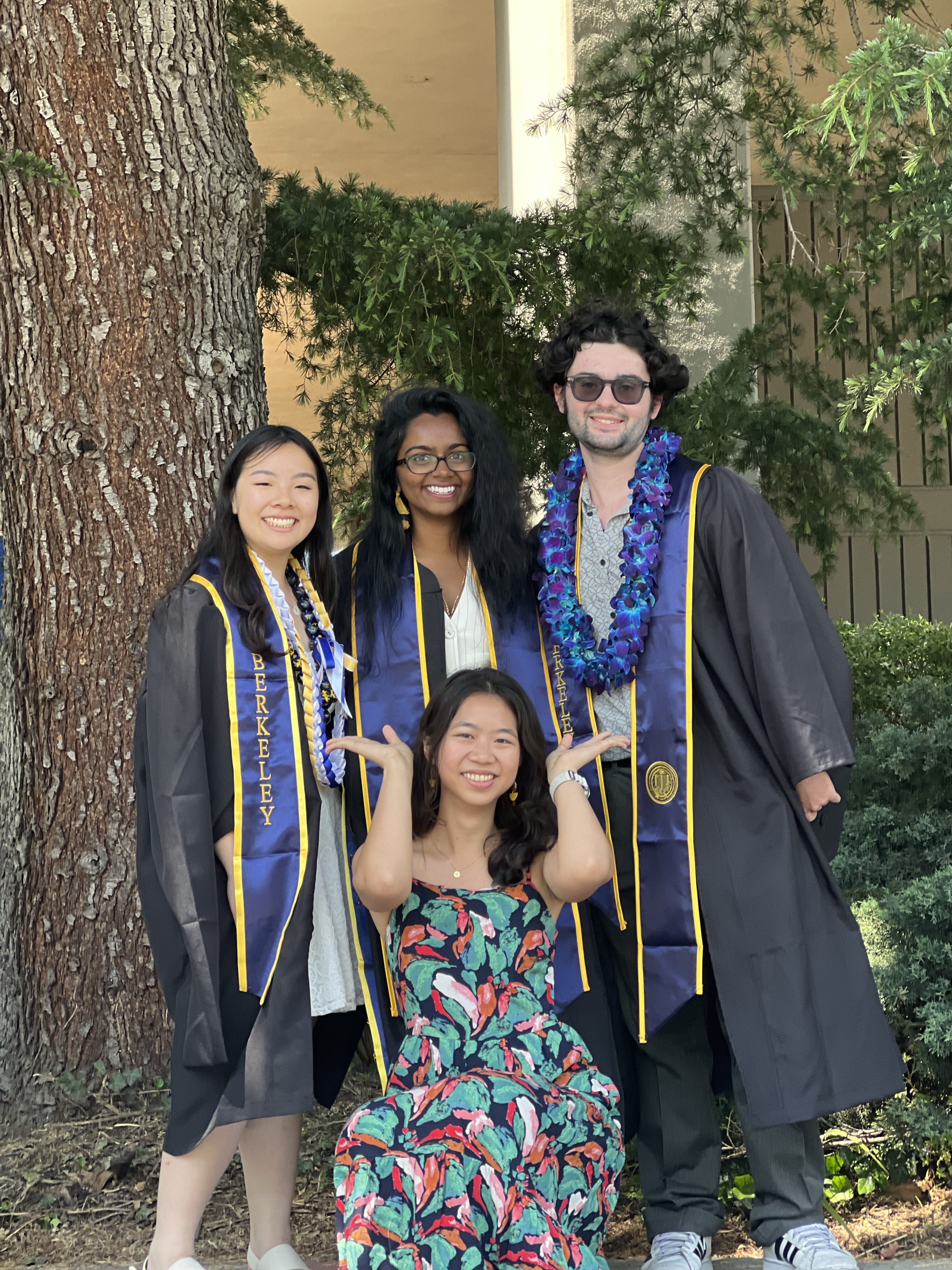 Former Stat Tutors at graduation