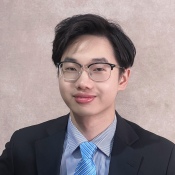 Chenfei wearing professional suits