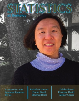 2018 Newsletter Cover with Image of Bin Yu
