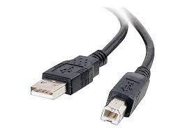 USB-A to USB-B connector