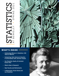 Statistics Newsletter 2021 Cover Page